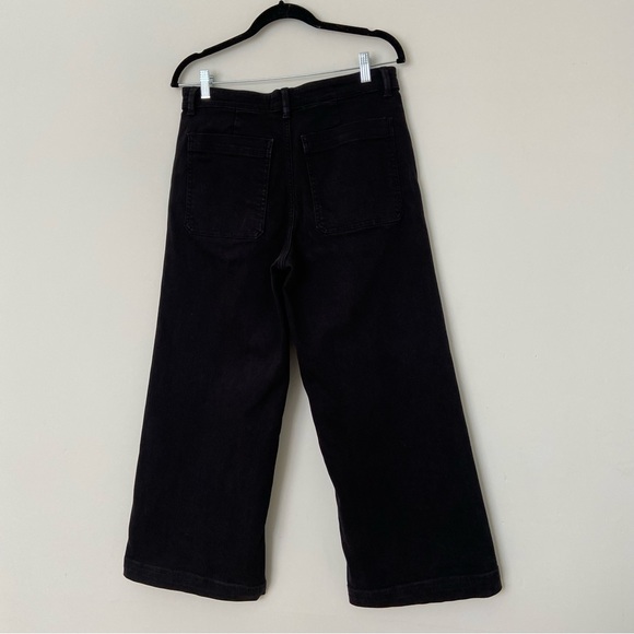 Everlane The Wide Leg Cropped Pant sz 8 - Picture 8 of 13